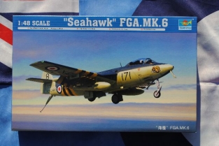 Trumpeter 02826  HAWKER SEAHAWK FGA.Mk.6